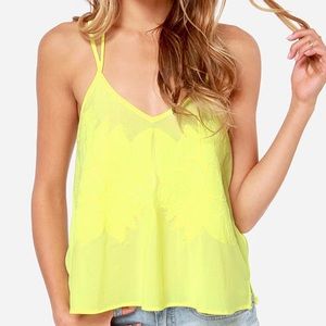 Lulu’s Catching Some Rays Yellow Top